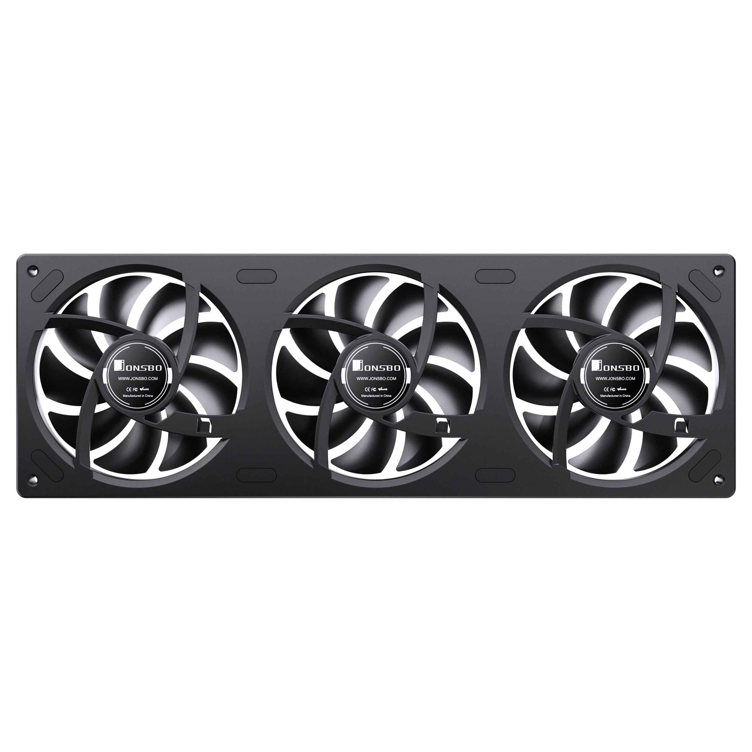Jonsbo ZA-360 fan, reverse blade, PWM, ARGB - 360mm, black