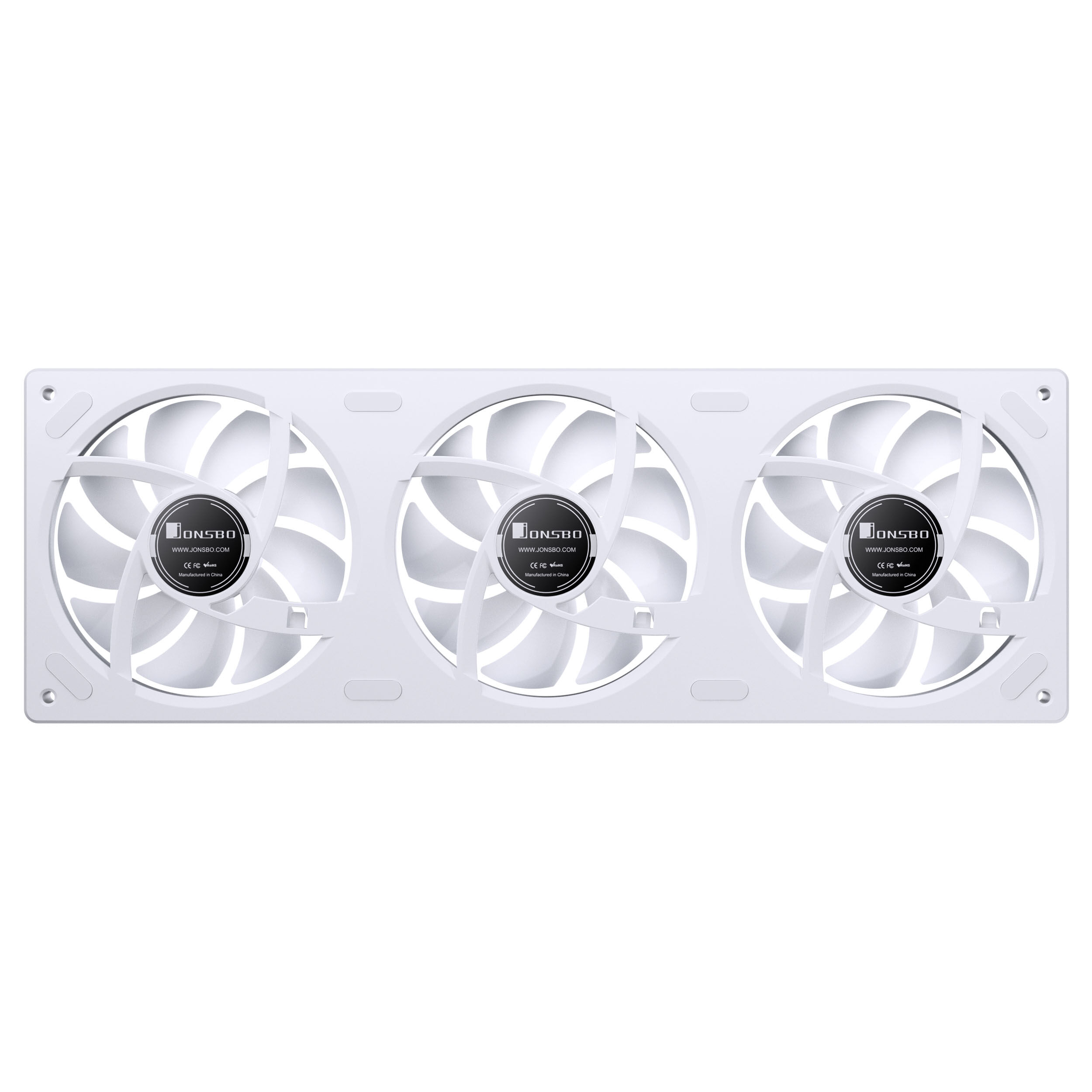 Jonsbo ZA-360 fan, reverse blade, PWM, ARGB - 360mm, white