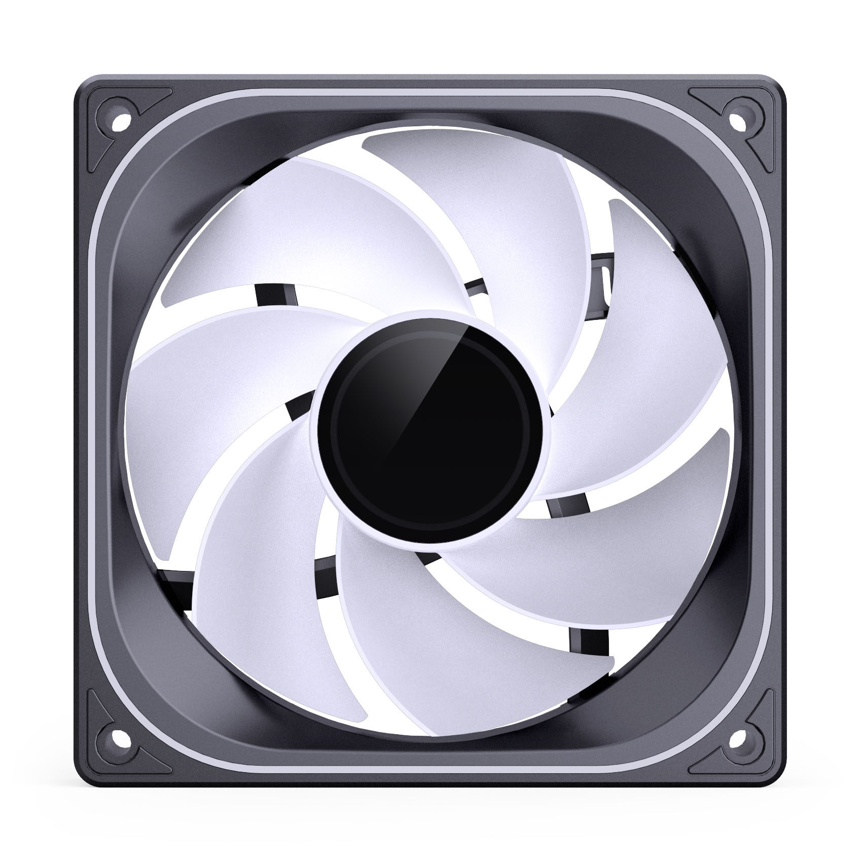 Jonsbo ZB-120 fan, reverse blade, PWM, ARGB - 120mm, black : image 9