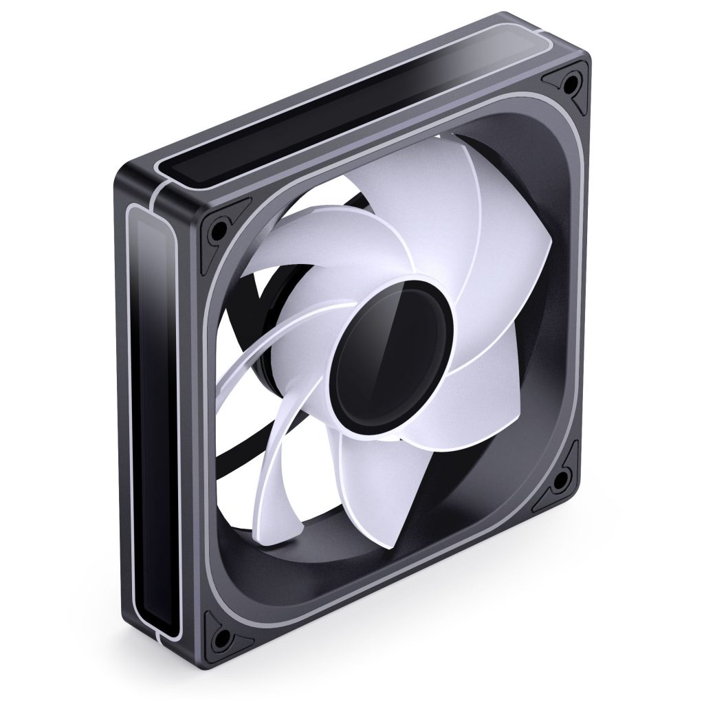 Jonsbo ZB-120 fan, reverse blade, PWM, ARGB - 120mm, black : image 2