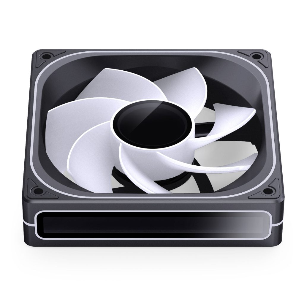 Jonsbo ZB-120 fan, reverse blade, PWM, ARGB - 120mm, black : image 6