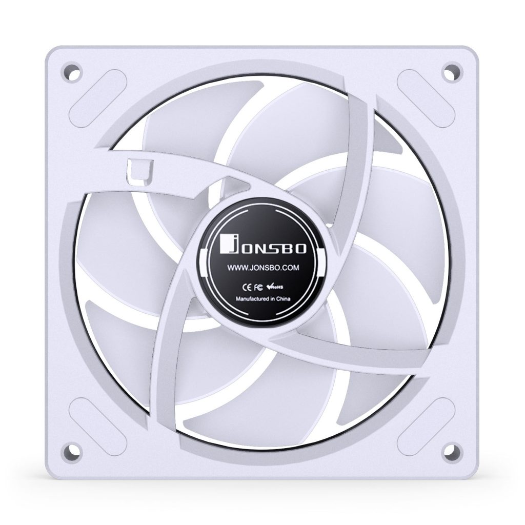 Jonsbo ZB-120 fan, PWM, ARGB - 120mm, white