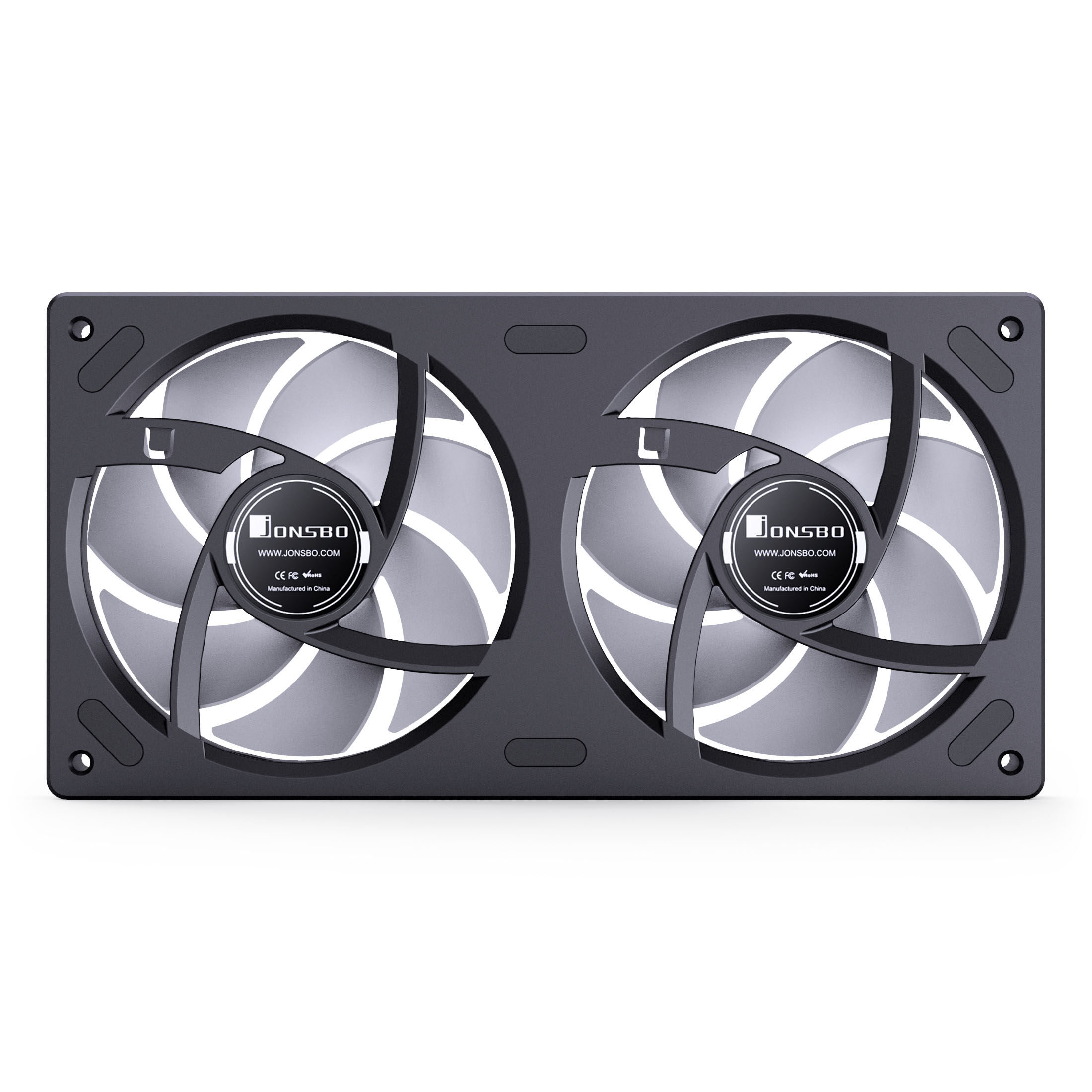 Jonsbo ZB-240 fan, PWM, ARGB, Infinity Mirror - 240mm, black