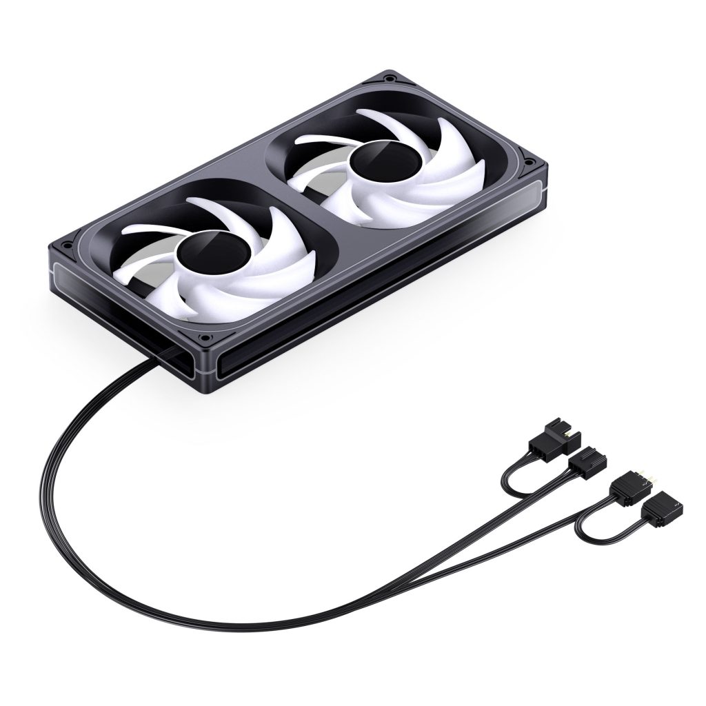 Jonsbo ZB-240 fan, PWM, ARGB, Infinity Mirror - 240mm, black