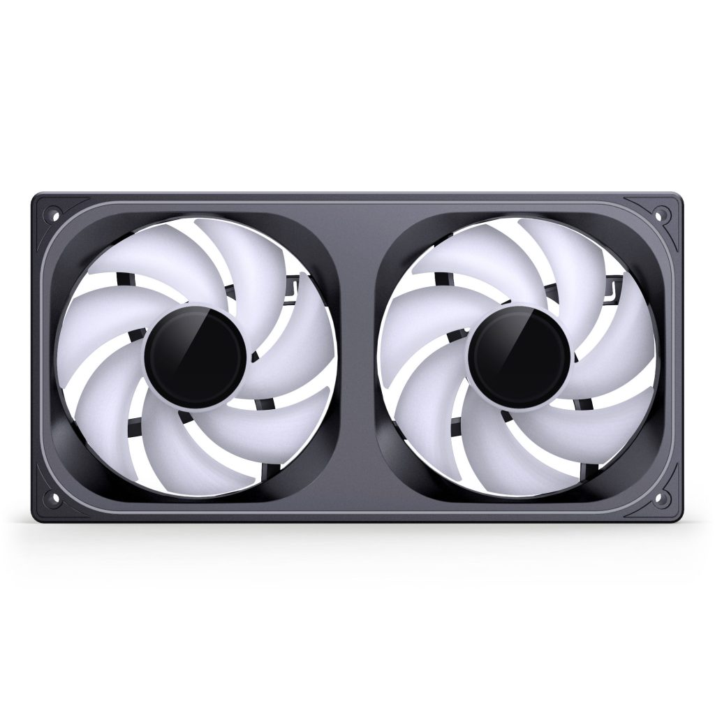 Jonsbo ZB-240 fan, PWM, ARGB, Infinity Mirror - 240mm, black