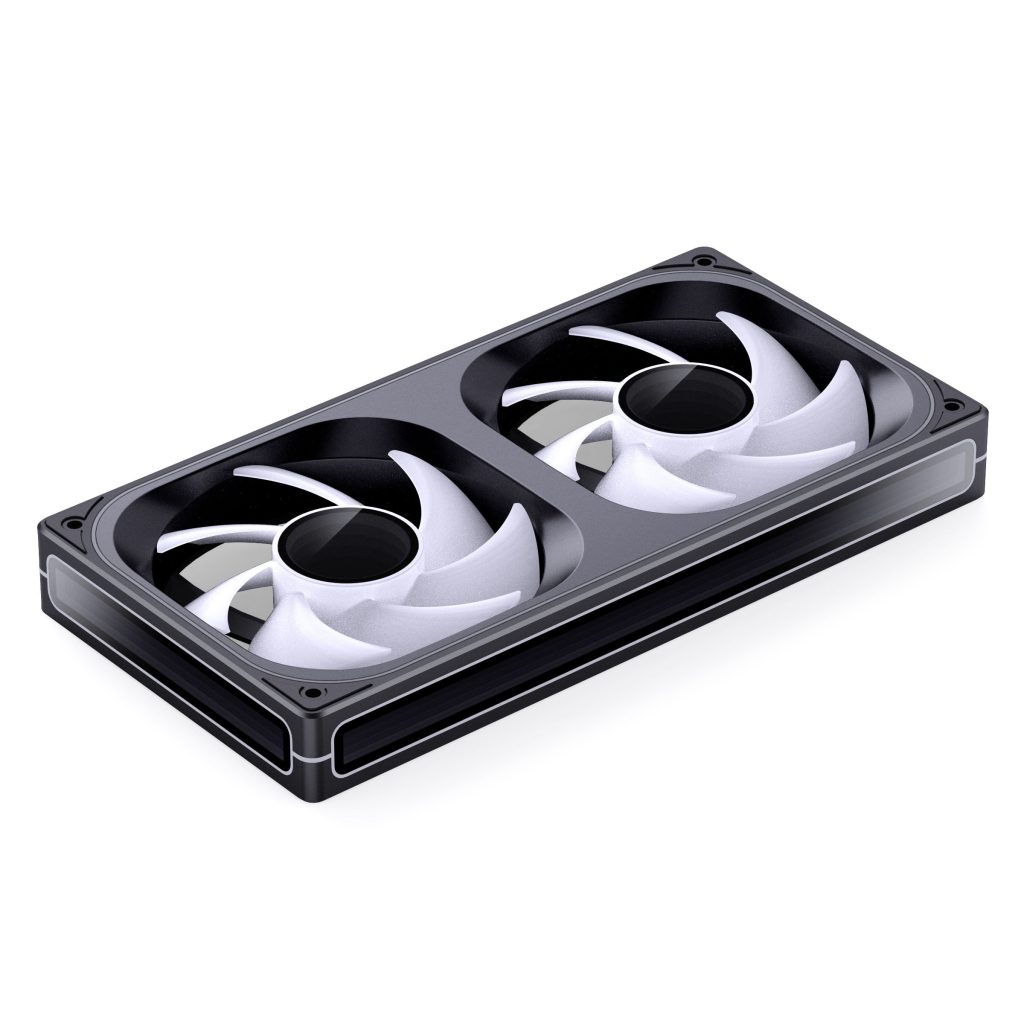 Jonsbo ZB-240 fan, PWM, ARGB, Infinity Mirror - 240mm, black