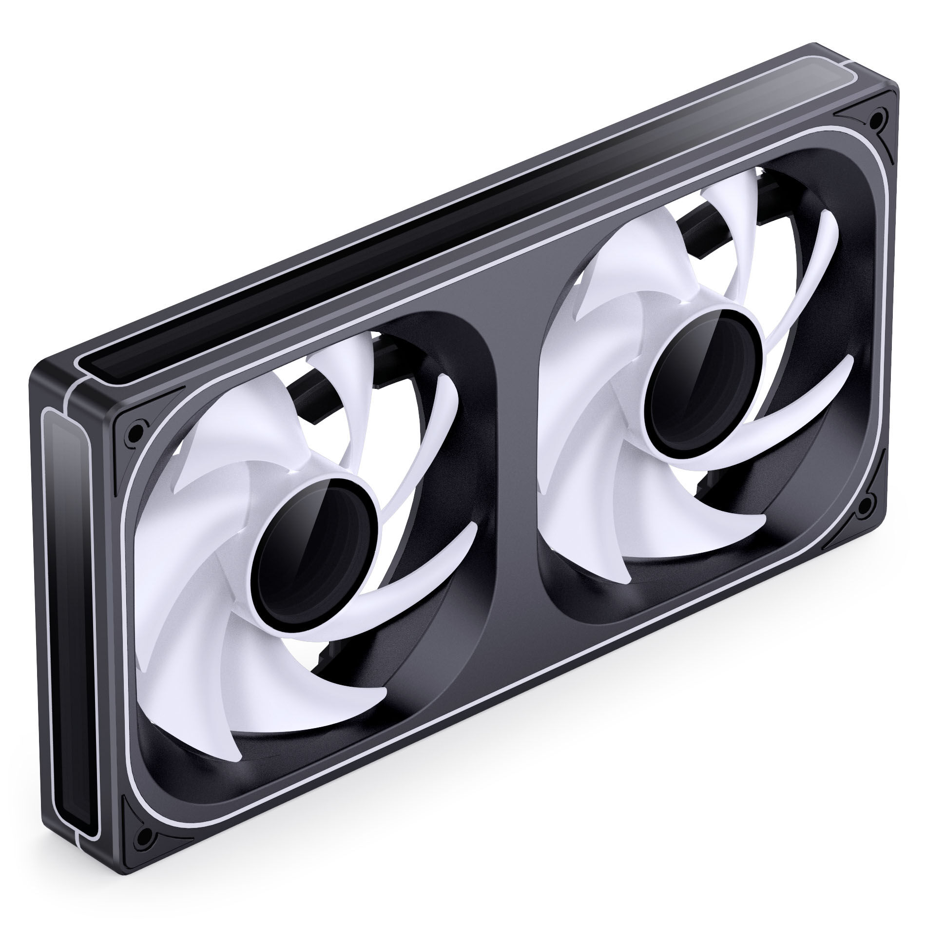 Jonsbo ZB-240 fan, PWM, ARGB, Infinity Mirror - 240mm, black