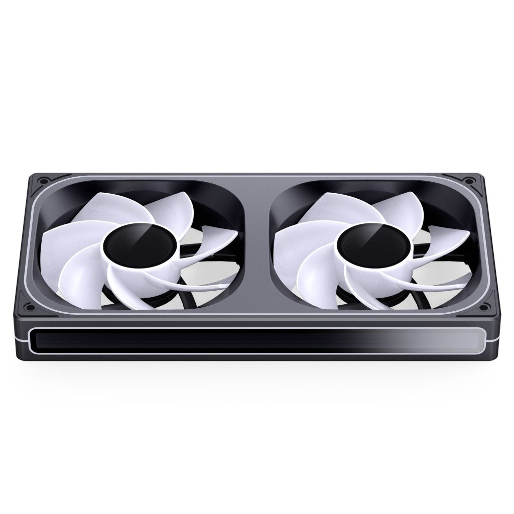 Jonsbo ZB-240 fan, reverse blade, PWM, ARGB - 240mm, black : image 6