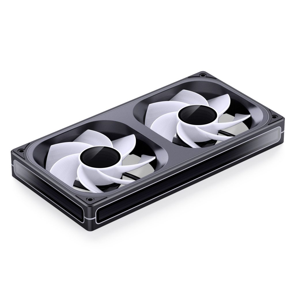 Jonsbo ZB-240 fan, reverse blade, PWM, ARGB - 240mm, black : image 3