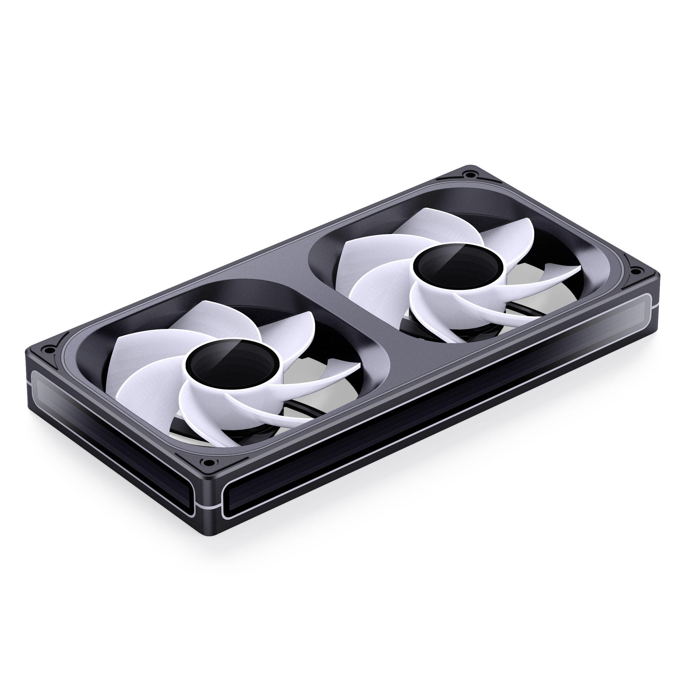 Jonsbo ZB-240 fan, reverse blade, PWM, ARGB - 240mm, black : image 3