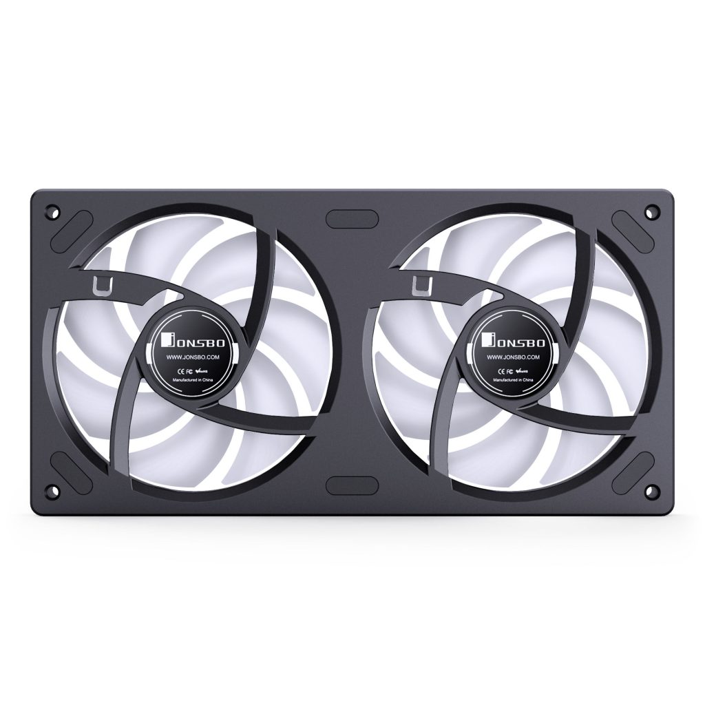 Jonsbo ZB-240 fan, reverse blade, PWM, ARGB - 240mm, black : image 8