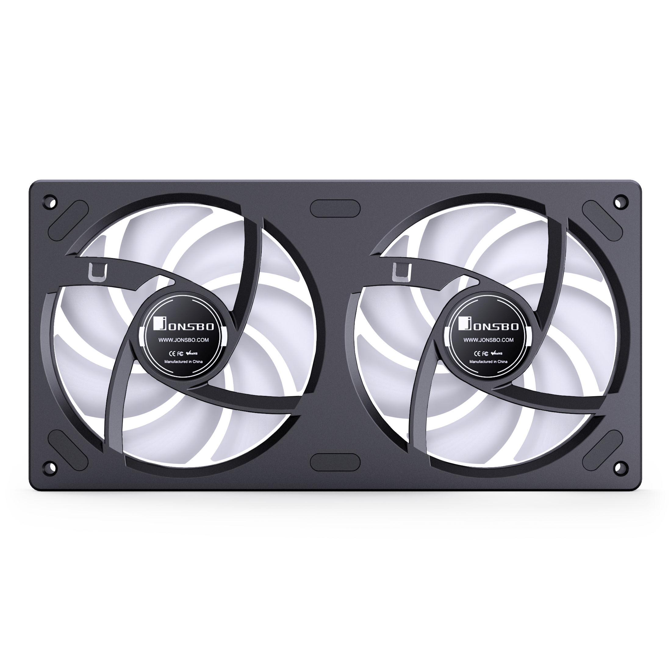 Jonsbo ZB-240 fan, reverse blade, PWM, ARGB - 240mm, black : image 8