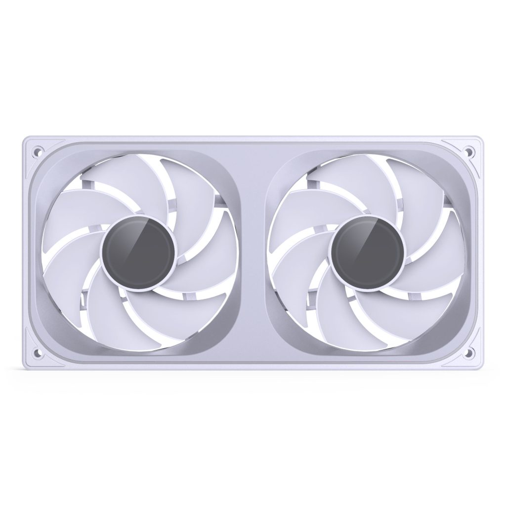 Jonsbo ZB-240 fan, reverse blade, PWM, ARGB - 240mm, white
