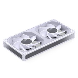 Jonsbo ZB-240 fan, reverse blade, PWM, ARGB - 240mm, white