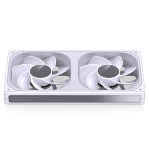 Jonsbo ZB-240 fan, reverse blade, PWM, ARGB - 240mm, white