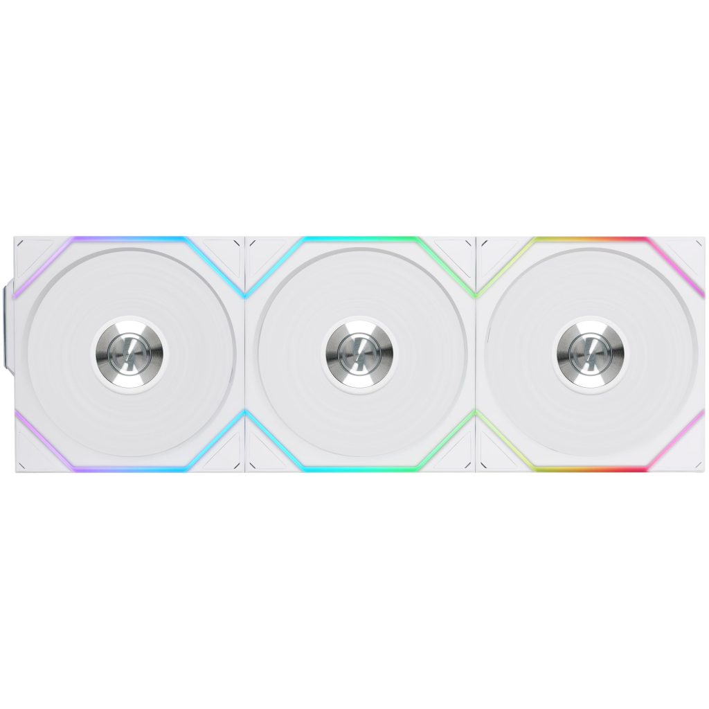 Lian Li UNI FAN TL wireless fans, ARGB, PWM, pack of 3 - 120 mm, white : image 2