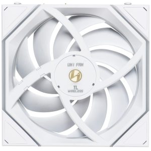 Lian Li UNI FAN TL wireless fans, ARGB, PWM, pack of 3 - reverse blade, 120mm, white