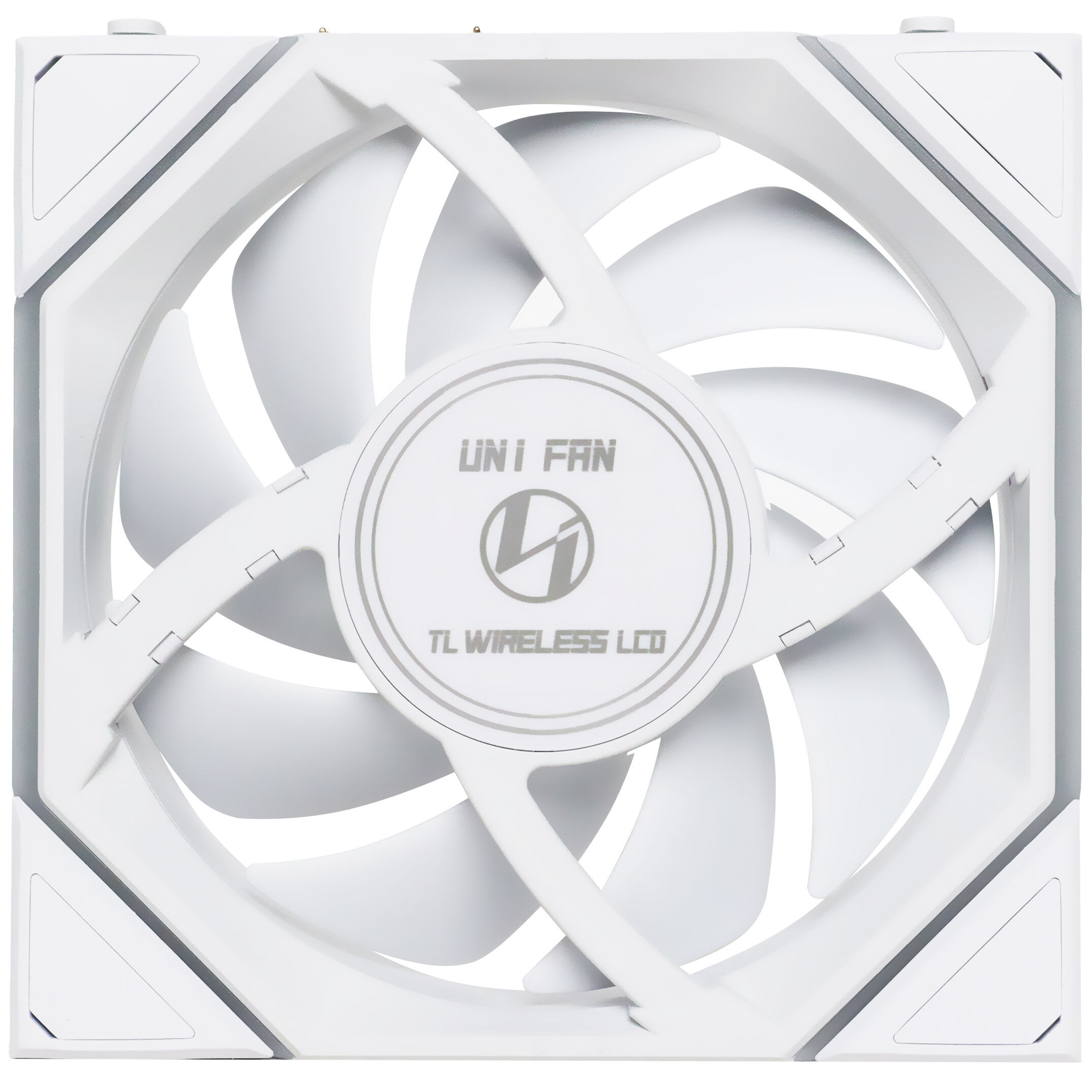 Lian Li UNI FAN TL Wireless LCD fan, ARGB, PWM - Reverse Blade, 120mm, white