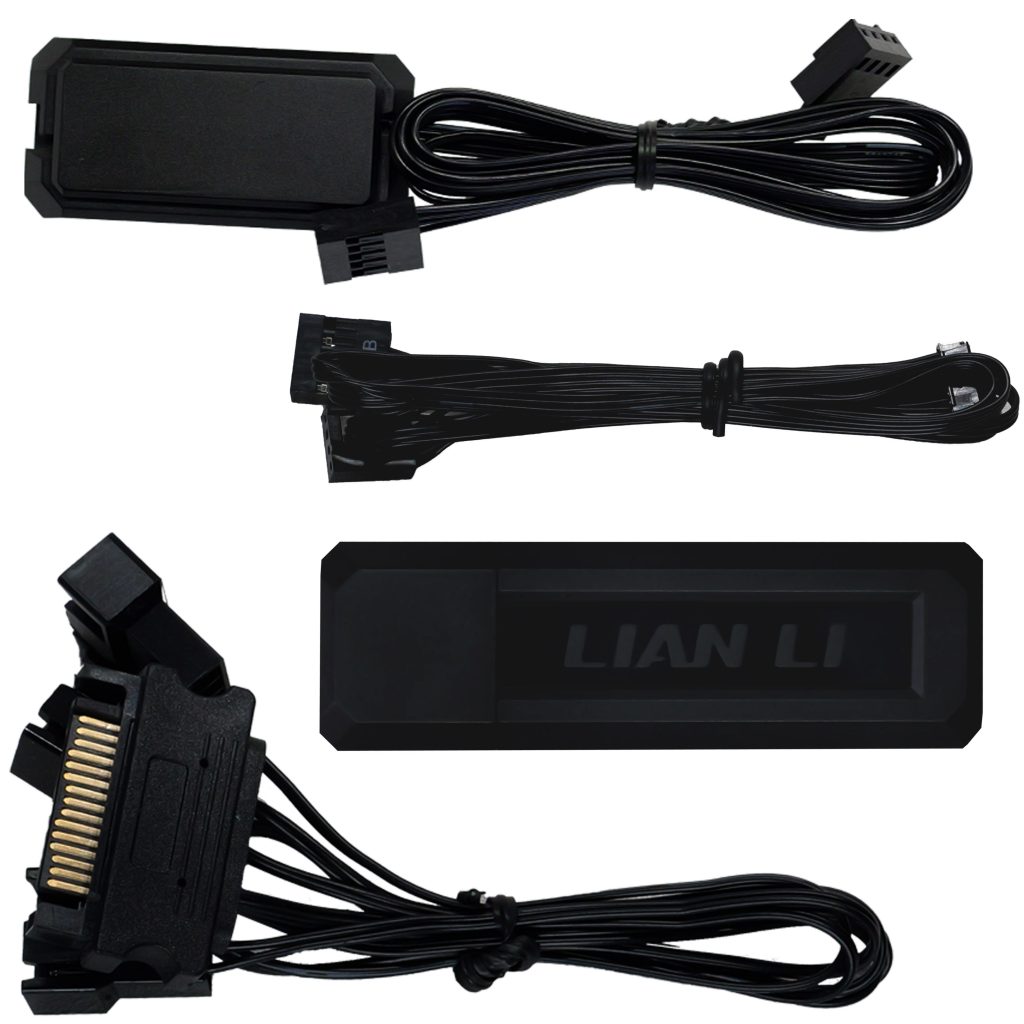 Lian Li UNI FAN TL Wireless LCD fan, ARGB, PWM, pack of 3 incl. controller - 120 mm, black
