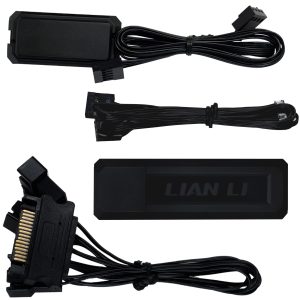 Lian Li UNI FAN TL Wireless LCD fan, ARGB, PWM, pack of 3 incl. controller - 120 mm, black