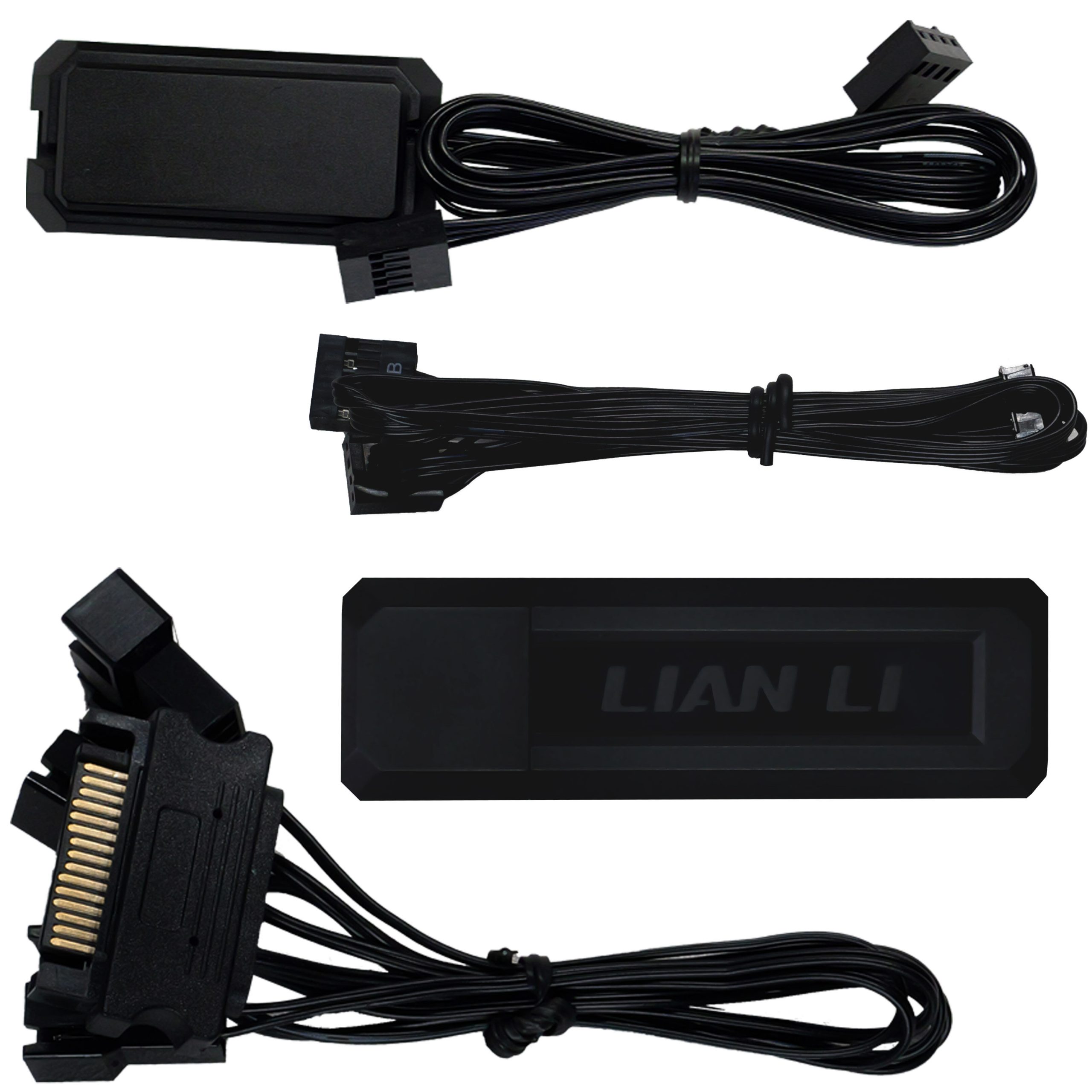 Lian Li UNI FAN TL Wireless LCD fan, ARGB, PWM, pack of 3 incl. controller - 120 mm, black