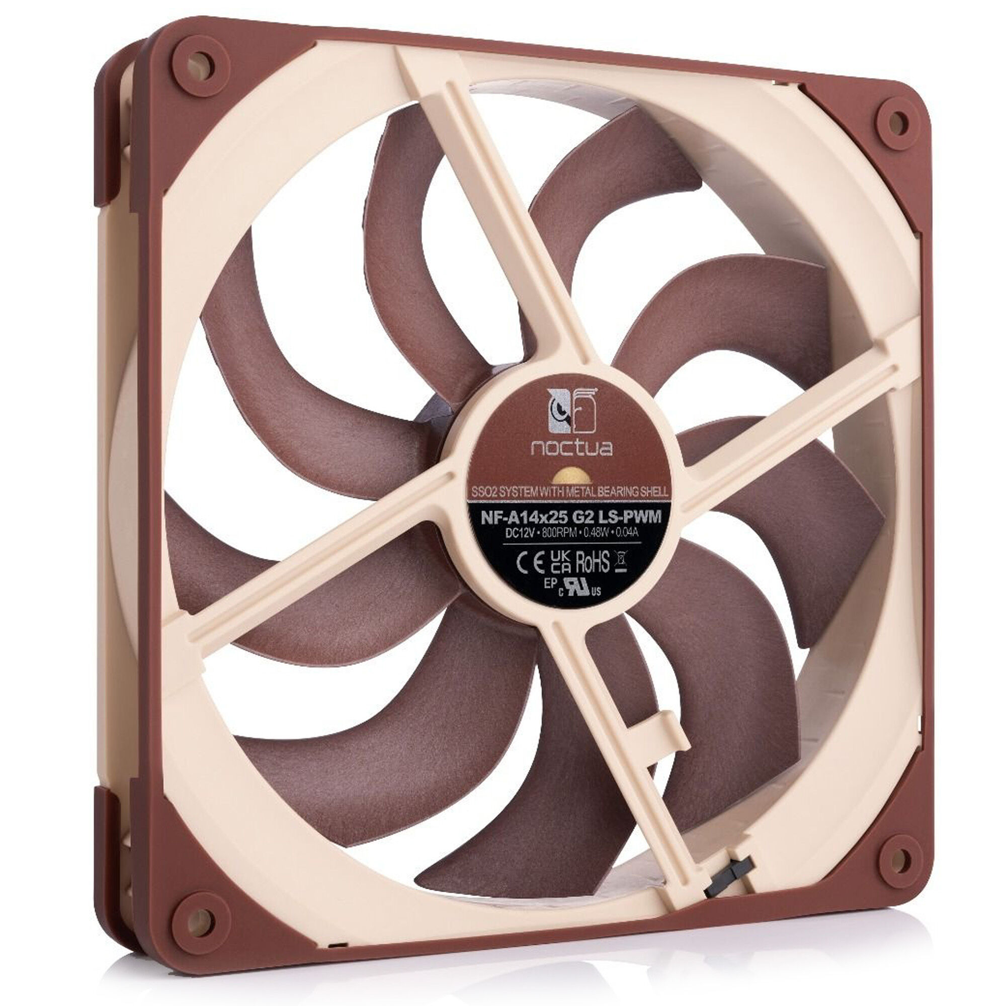 Noctua NF-A14x25 G2 LS-PWM fan - 140mm