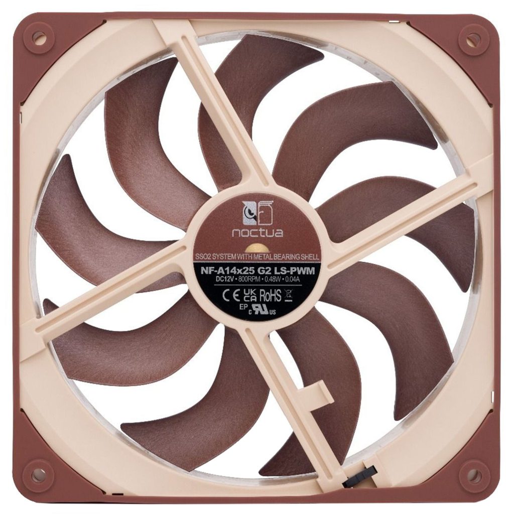 Noctua NF-A14x25 G2 LS-PWM fan - 140mm