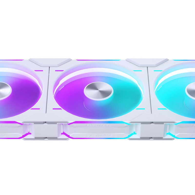 PHANTEKS D30 PWM Regular Airflow, D-RGB fan - 140mm, white : image 4