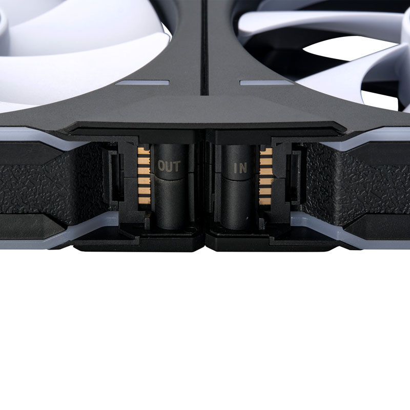 PHANTEKS D30 PWM Reverse Airflow, D-RGB fan - 140mm, black : image 7