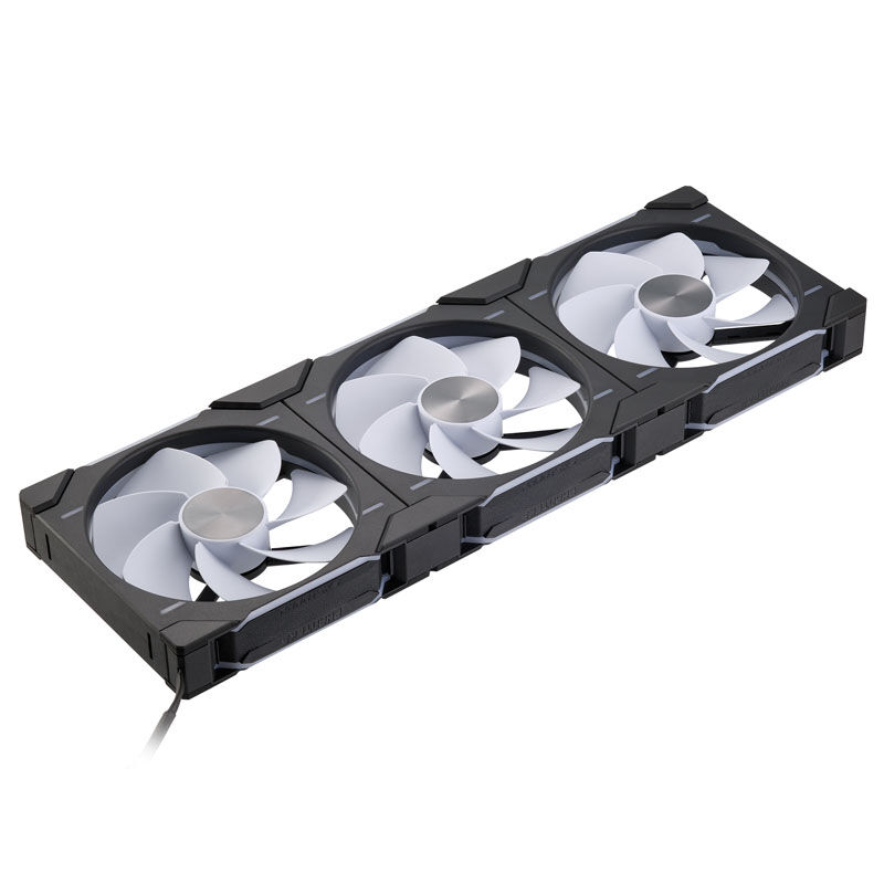 PHANTEKS D30 PWM Reverse Airflow, D-RGB fans, pack of 3 - 140mm, black : image 2
