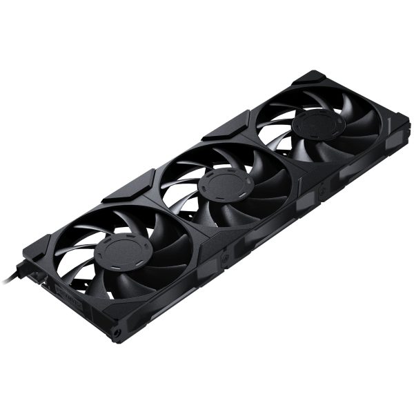 PHANTEKS M25 Gen2 PWM Fan, 3-Pack – 120mm, Black