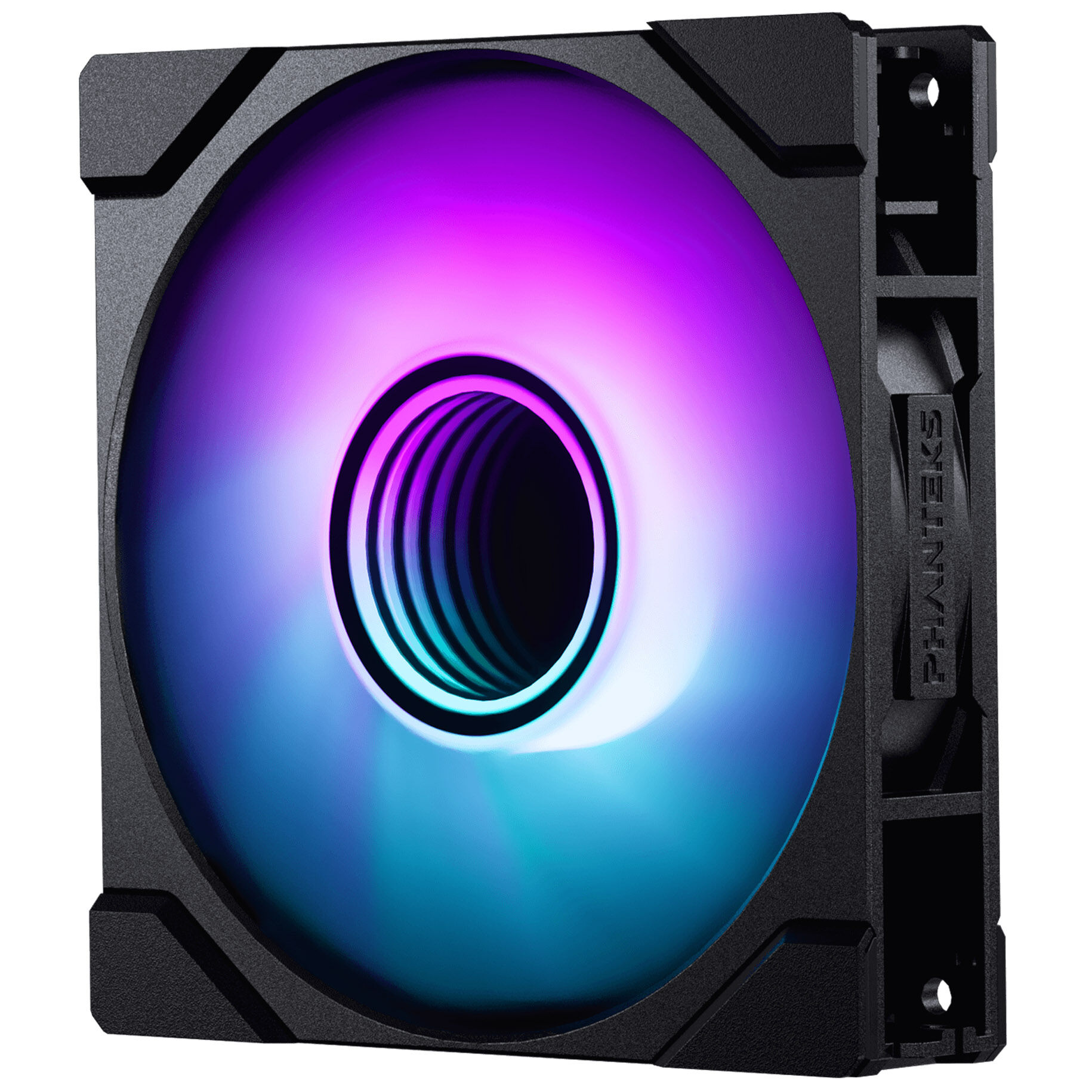 PHANTEKS M25 Gen2 PWM D-RGB fan, 3-pack - 120mm, black
