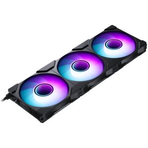 PHANTEKS M25 Gen2 PWM D-RGB fan, 3-pack - 120mm, black