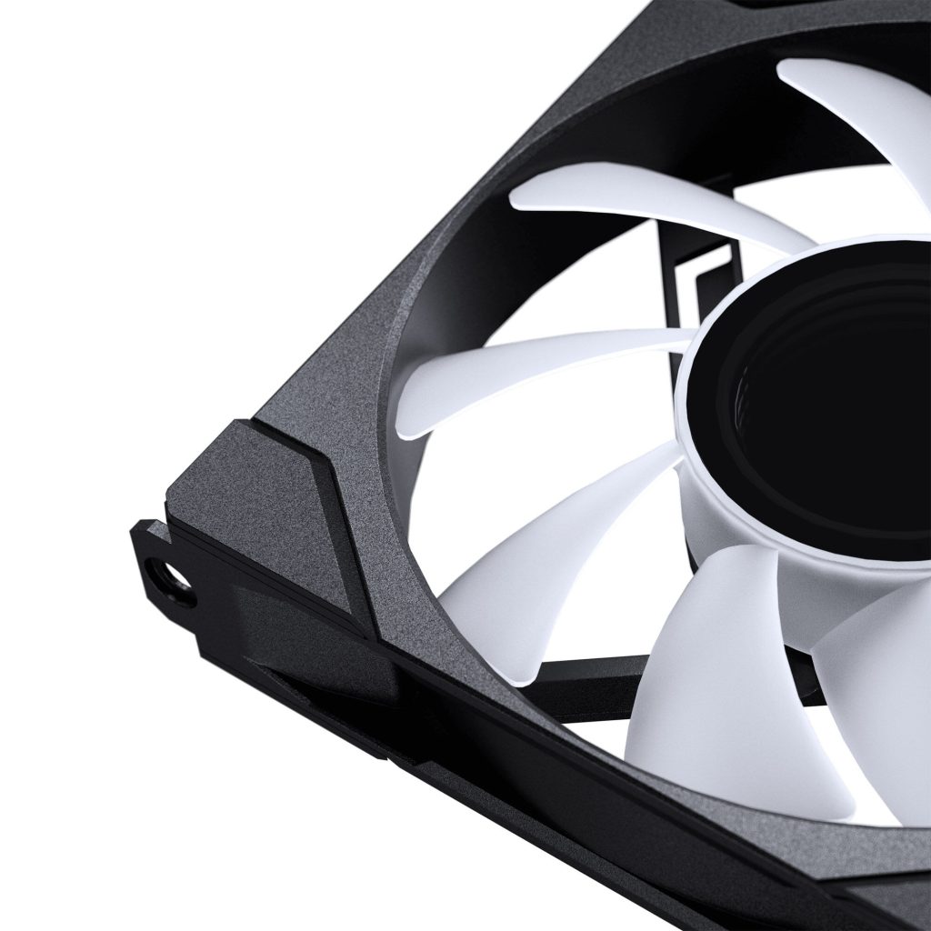 PHANTEKS M25 Gen2 PWM D-RGB fan, 3-pack - 120mm, black