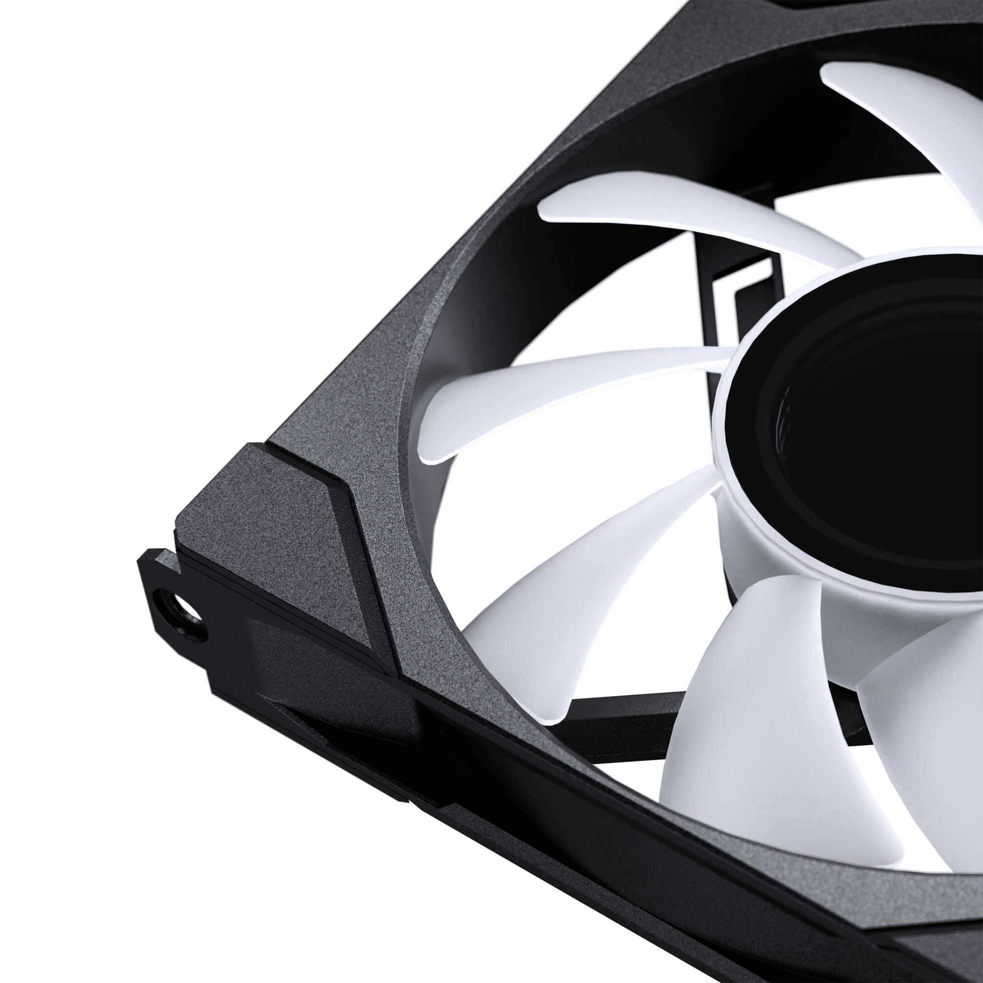 PHANTEKS M25 Gen2 PWM D-RGB fan, 3-pack - 120mm, black
