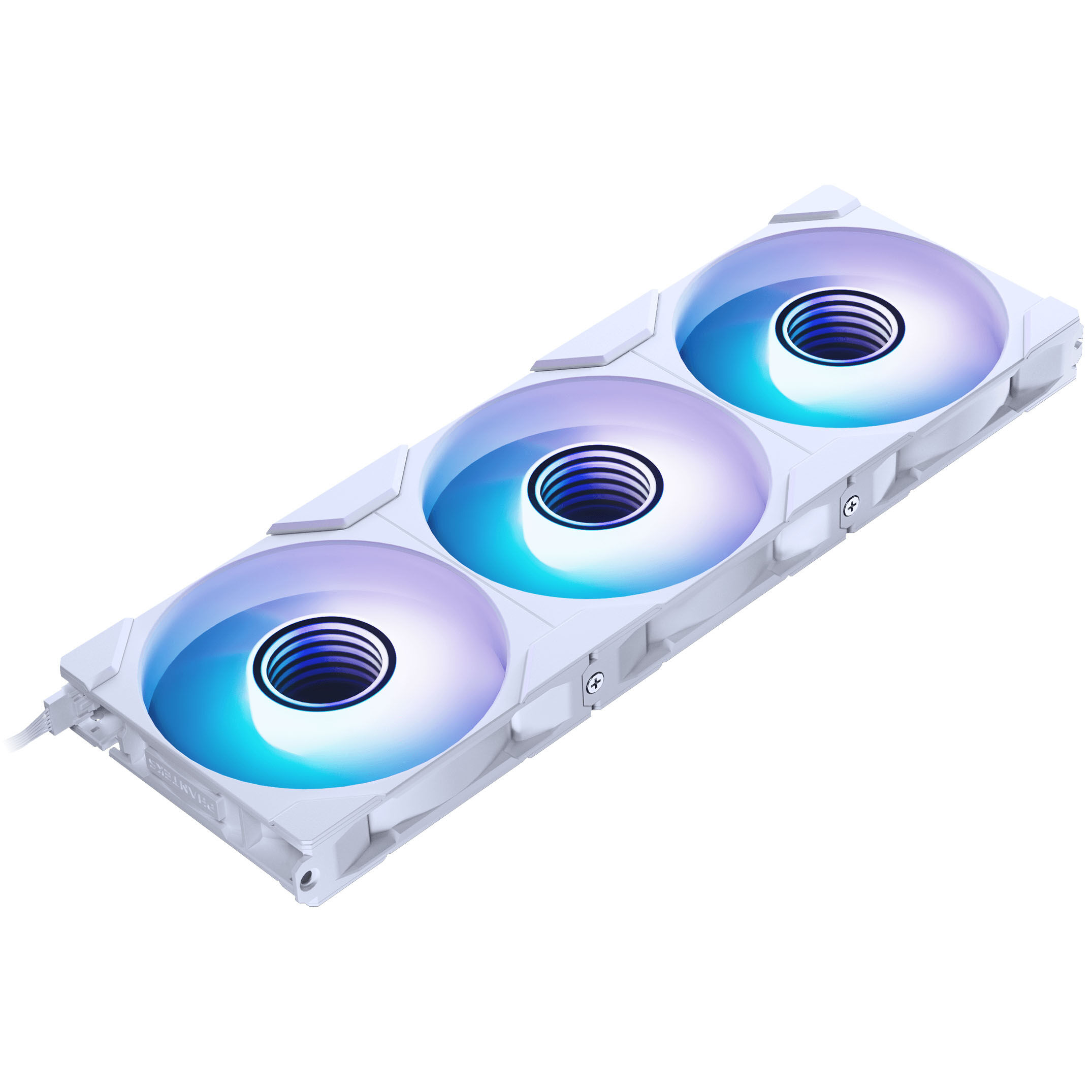 PHANTEKS M25 Gen2 PWM D-RGB fan - Reverse Blade, 120mm, white