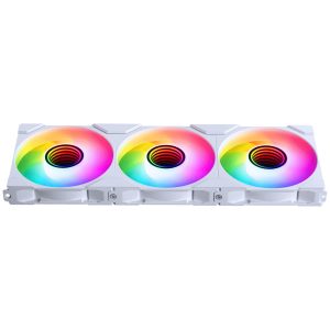 PHANTEKS M25 Gen2 PWM D-RGB fan - Reverse Blade, 120mm, white