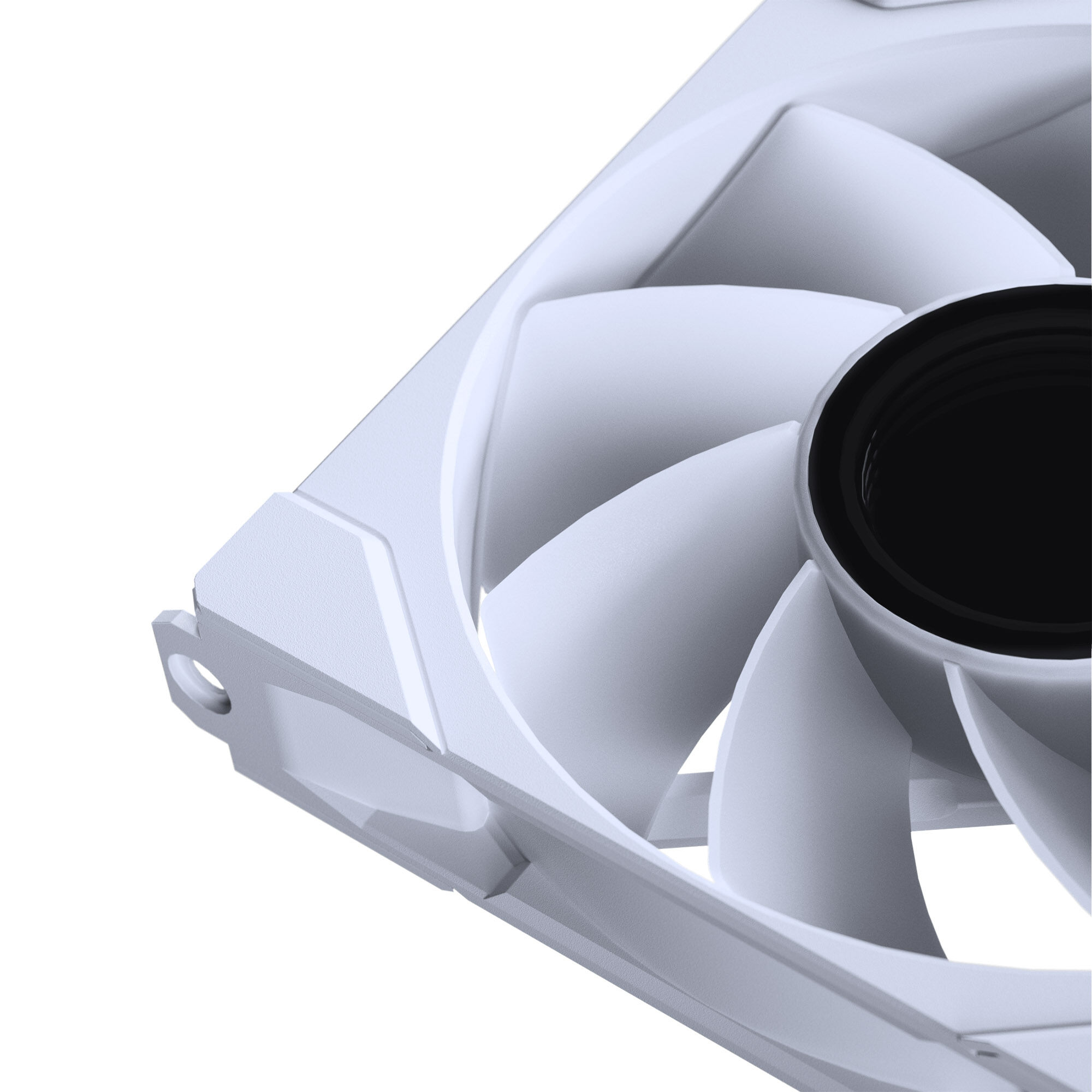 PHANTEKS M25 Gen2 PWM D-RGB fan - Reverse Blade, 120mm, white