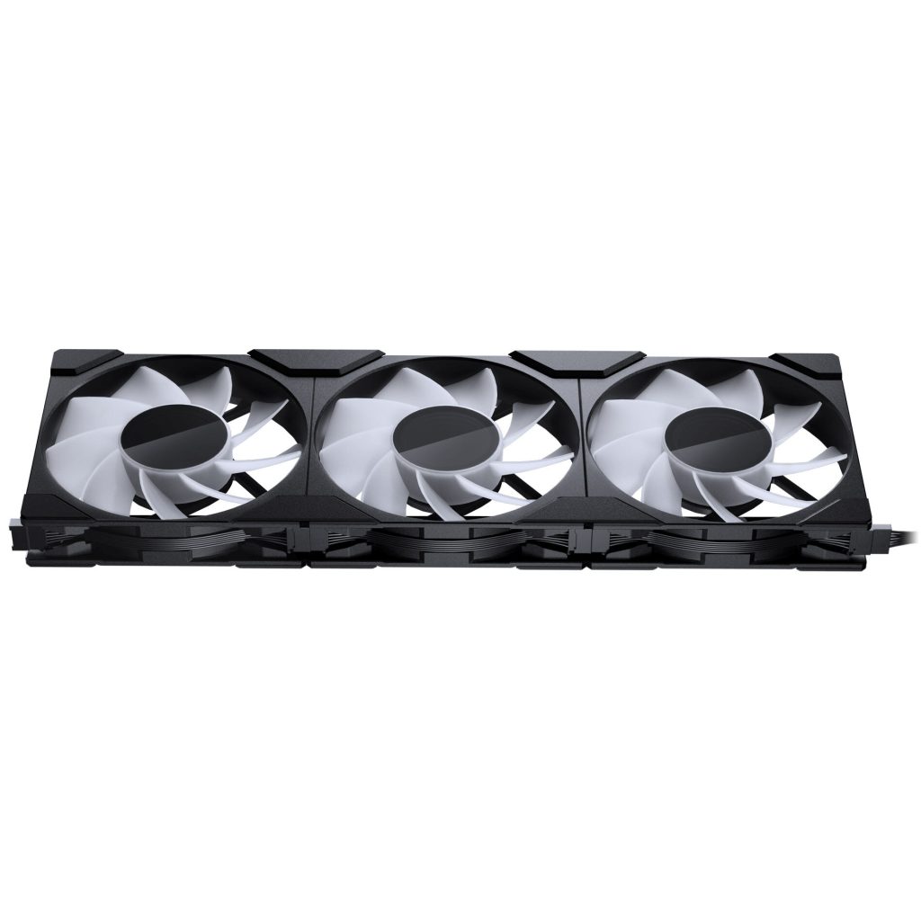 PHANTEKS M25 Gen2 PWM D-RGB fan, 3-pack - Reverse Blade, 120mm, black : image 8