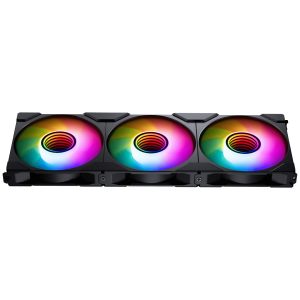 PHANTEKS M25 Gen2 PWM D-RGB fan, 3-pack - Reverse Blade, 120mm, black : image 7