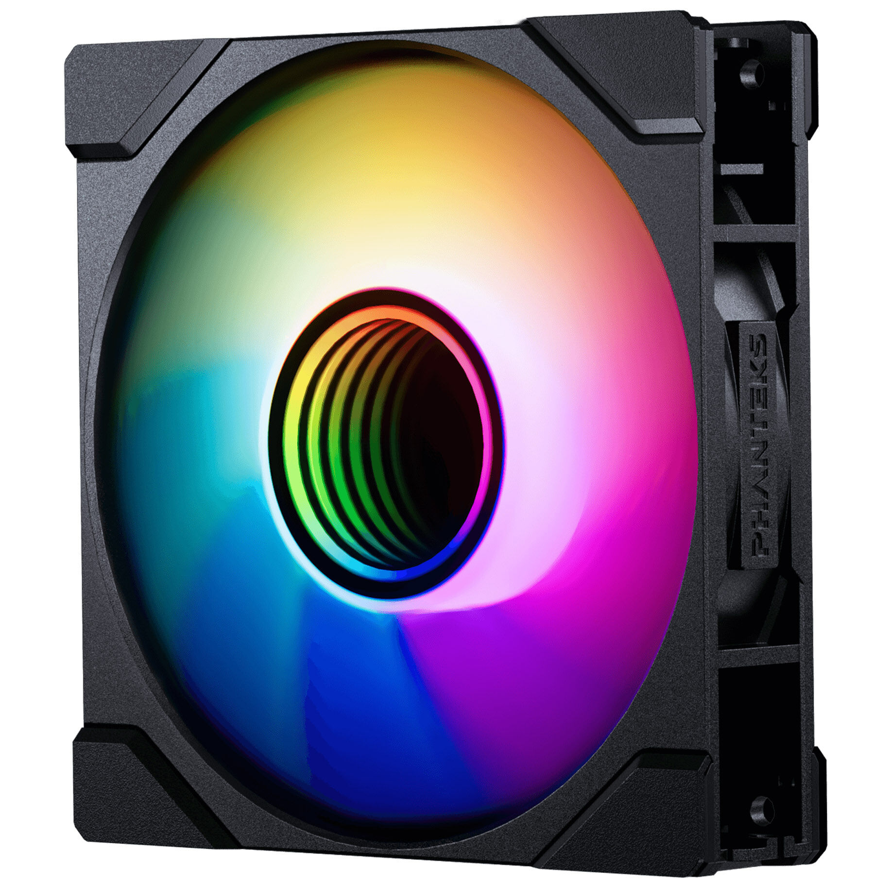 PHANTEKS M25 Gen2 PWM D-RGB fan, 3-pack - Reverse Blade, 120mm, black : image 5
