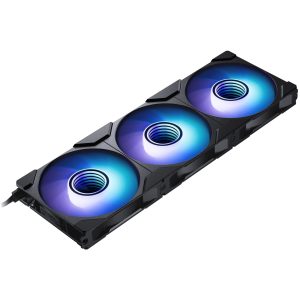 PHANTEKS M25 Gen2 PWM D-RGB fan, 3-pack - Reverse Blade, 120mm, black : image 1