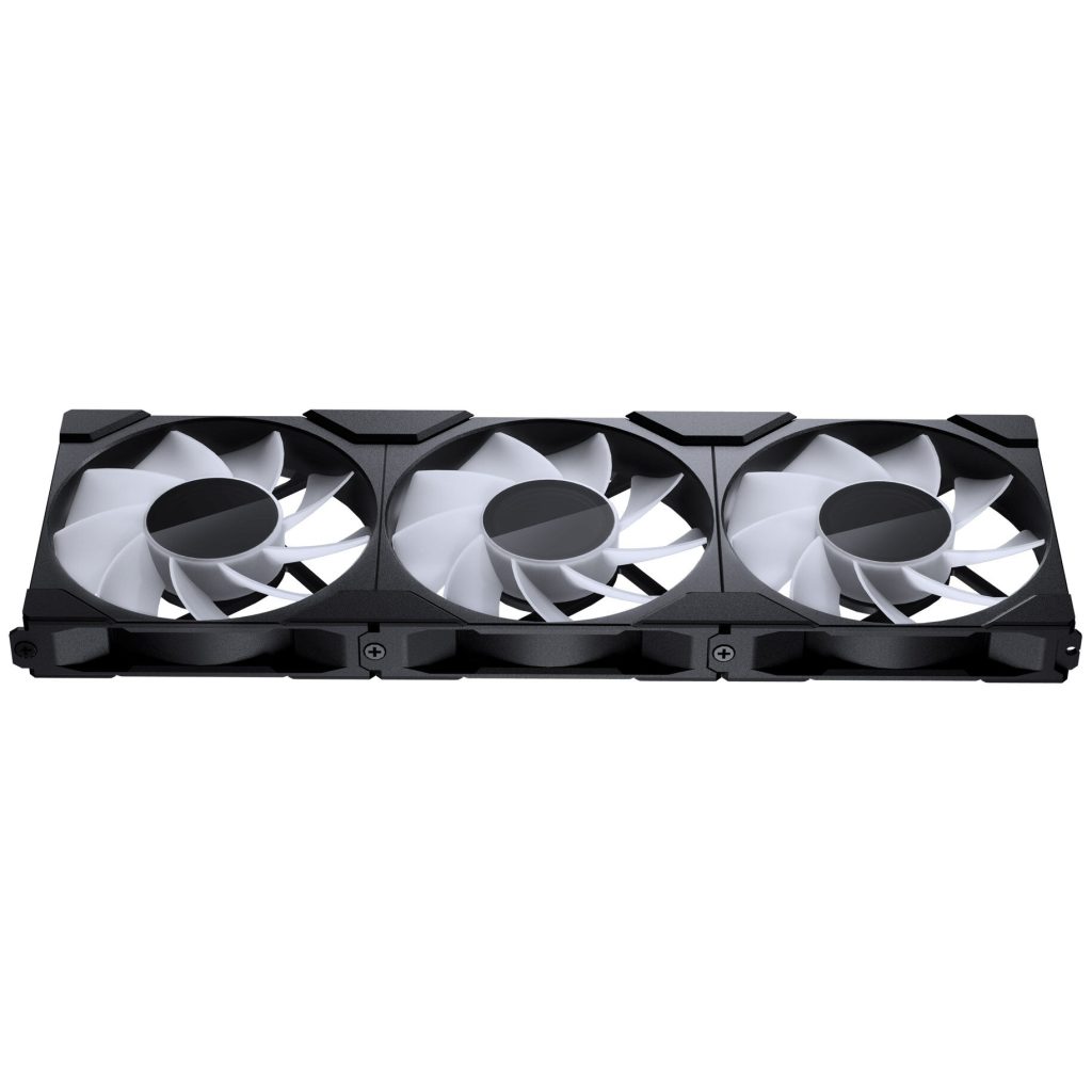 PHANTEKS M25 Gen2 PWM D-RGB fan, 3-pack - Reverse Blade, 120mm, black : image 9