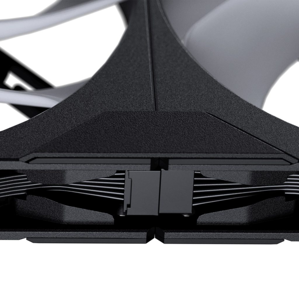 PHANTEKS M25 Gen2 PWM D-RGB fan, 3-pack - Reverse Blade, 120mm, black : image 12