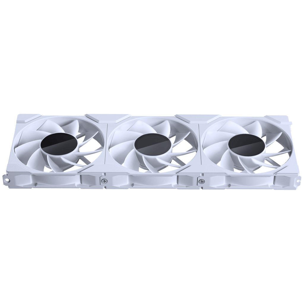 PHANTEKS M25 Gen2 PWM D-RGB fan, 3-pack - Reverse Blade, 120mm, white