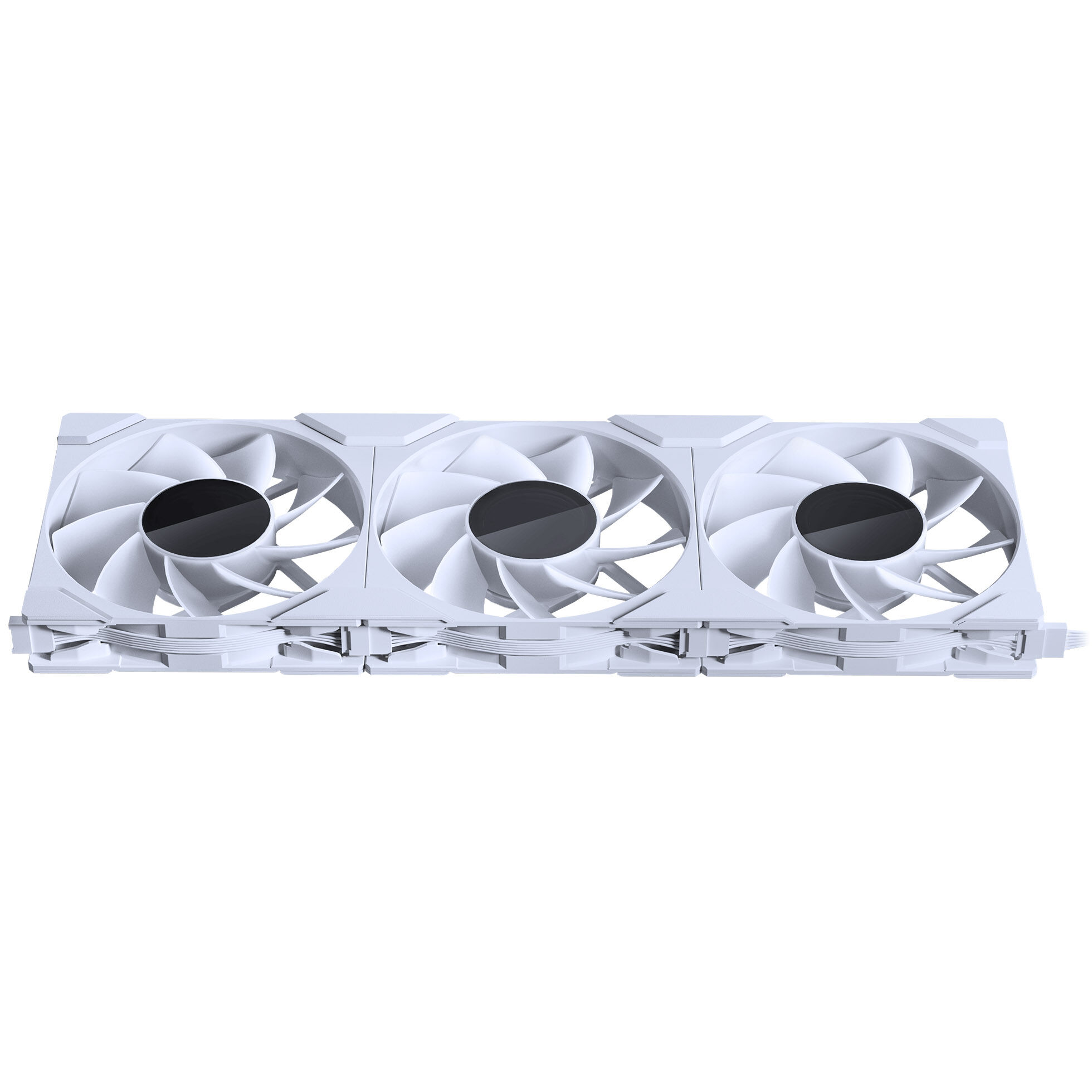 PHANTEKS M25 Gen2 PWM D-RGB fan, 3-pack - Reverse Blade, 120mm, white