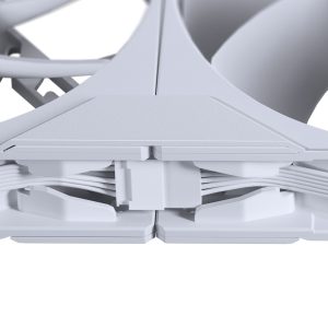 PHANTEKS M25 Gen2 PWM D-RGB fan, 3-pack - Reverse Blade, 120mm, white
