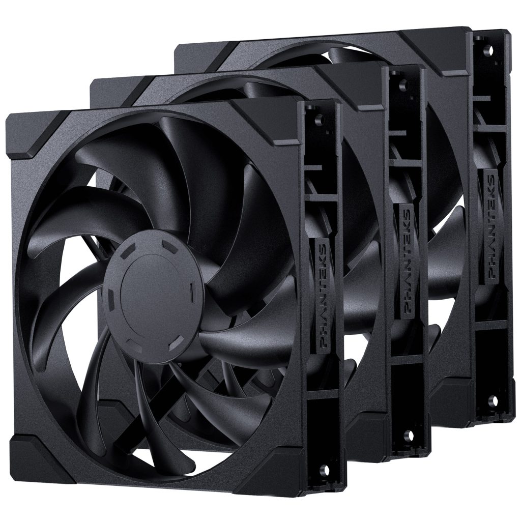 PHANTEKS M25 Gen2 PWM fan, 3-pack - 140mm, black