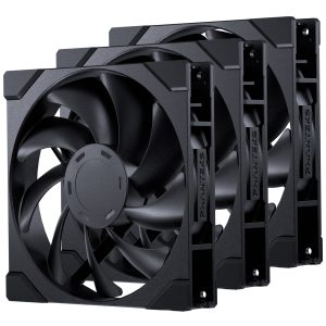 PHANTEKS M25 Gen2 PWM fan, 3-pack - 140mm, black