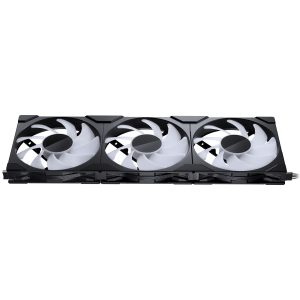 PHANTEKS M25 Gen2 PWM D-RGB fan, 3-pack - 140mm, black